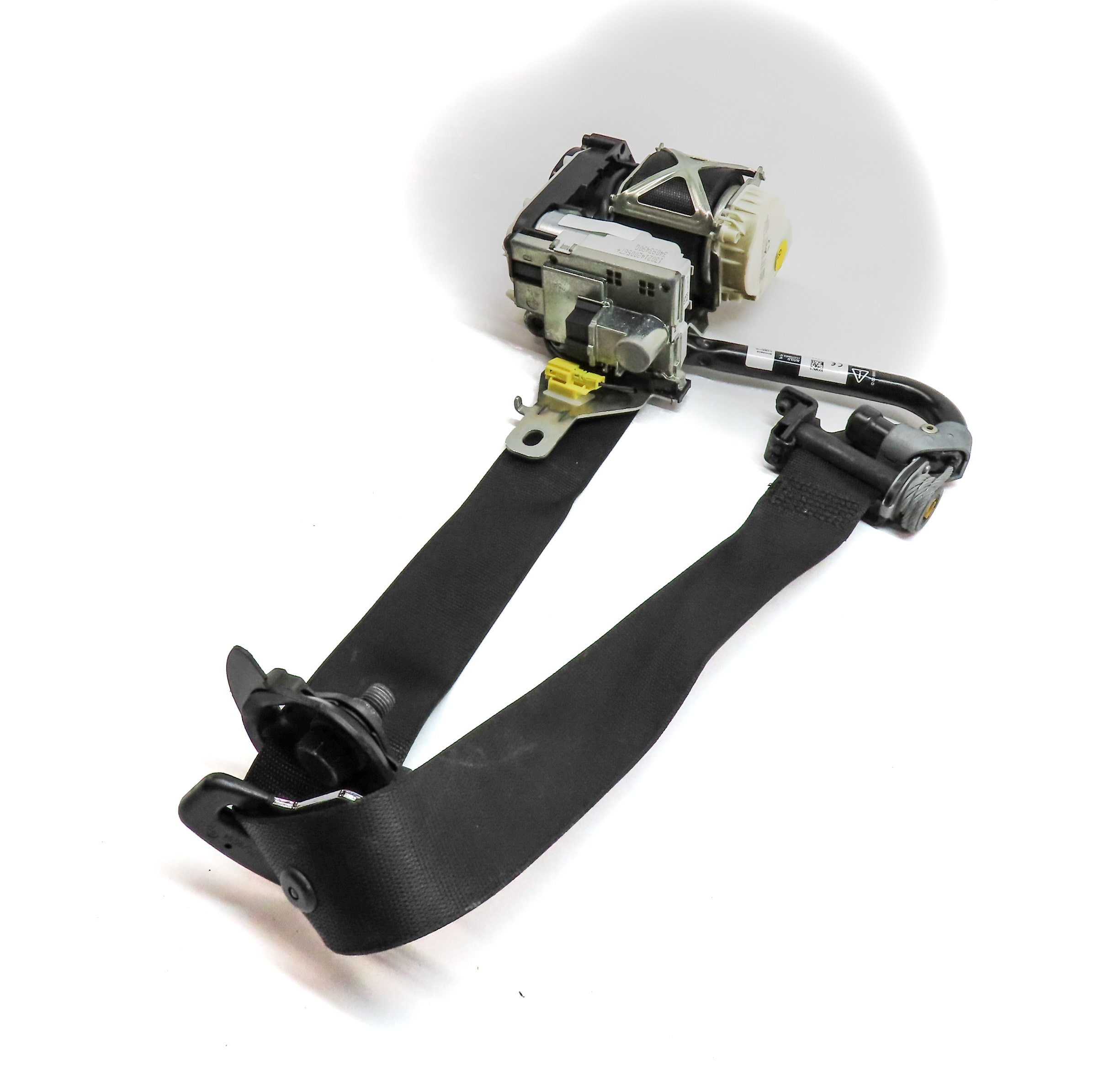 12-16 MERCEDES GL CLASS (X166) FRONT RIGHT PASSENGER SEATBELT RETRACTOR (Black) — exact item pictured